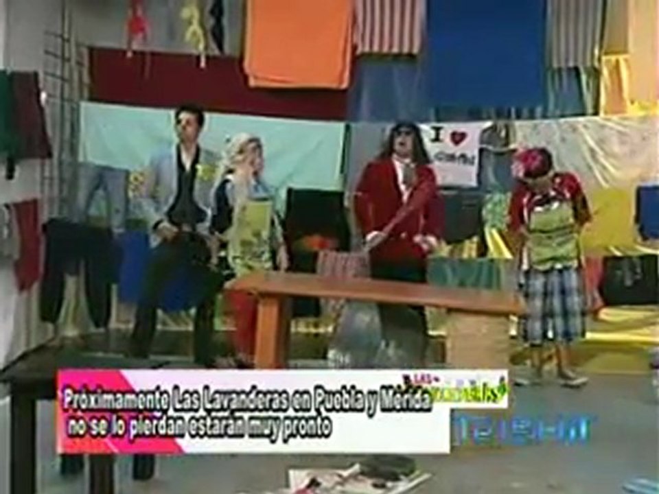 LAS LAVANDERAS 3 DE ENERO DEL 2012 CON OMAR CHAPARRO PROGRAMA COMPLETO
