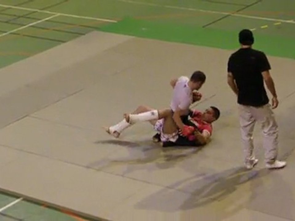 Compétition Montrouge. Malik 1er combat