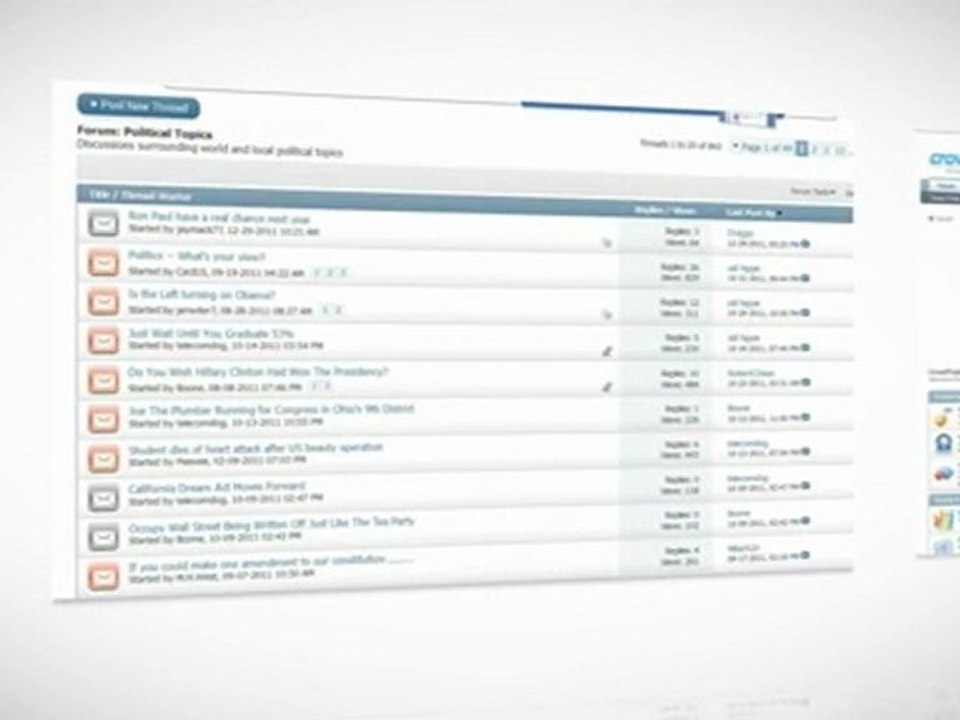 Crowdtopic.com a chat forum for everyone