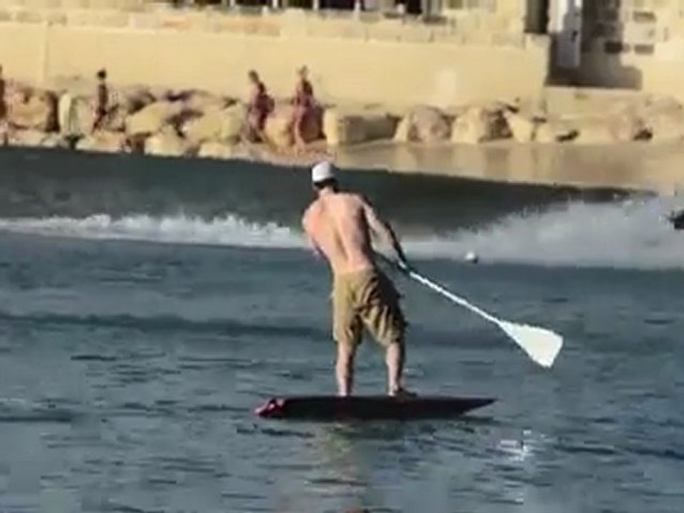 SNTV - Mark Wahlberg Goes Shirtless in Barbados