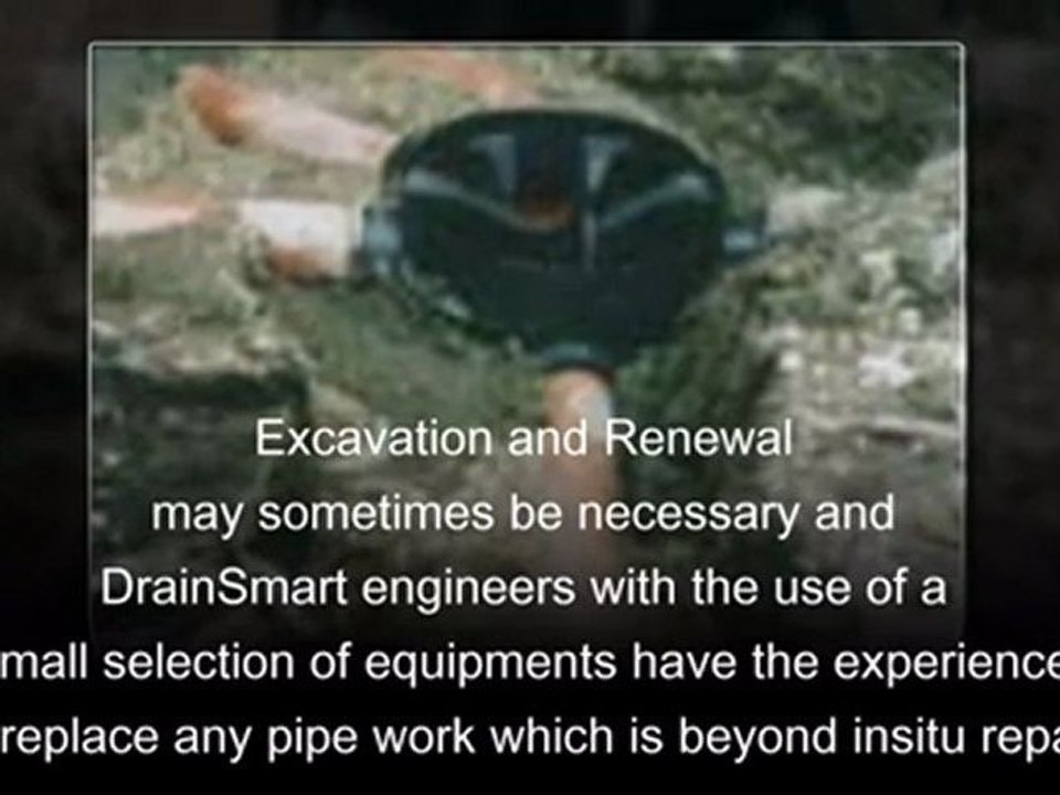 Drain Repair  London -Drain Lining-Drain Surveys-Drain Repairs Video