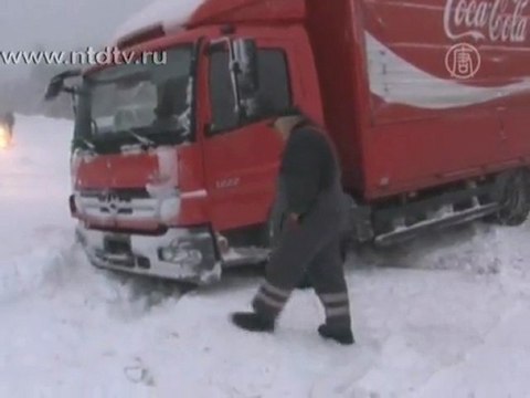 Зима разыгралась на немецкой горе Брокен