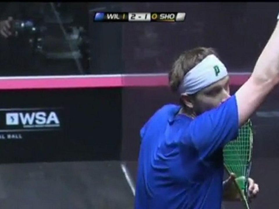 Squash - Willstrops Serie hält