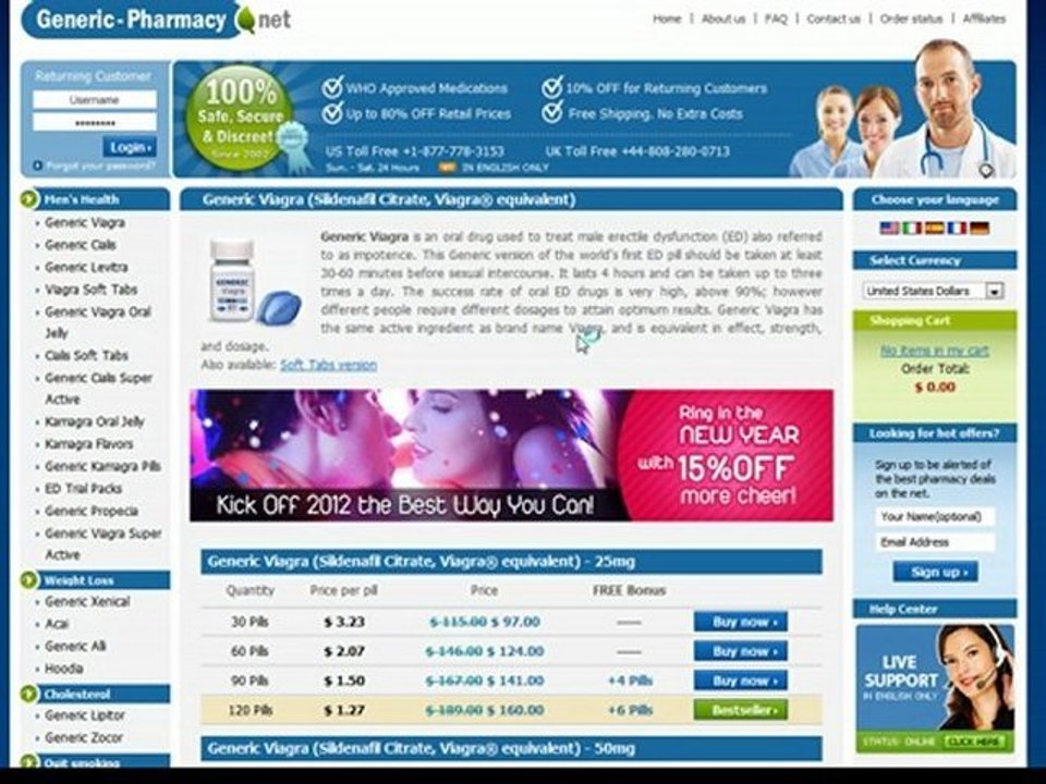 Generic-Pharmacy.net Coupon Codes