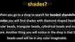 What is a Beaded chandelier shade-ShadesChandelier