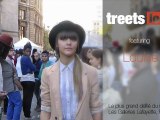 Street style vidéo de Louise  au plus grand défilé du monde aux Galeries Lafayette