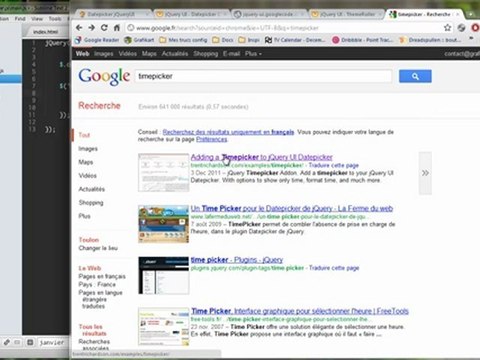 Tutoriel vidéo jQuery : jQuery UI Datepicker