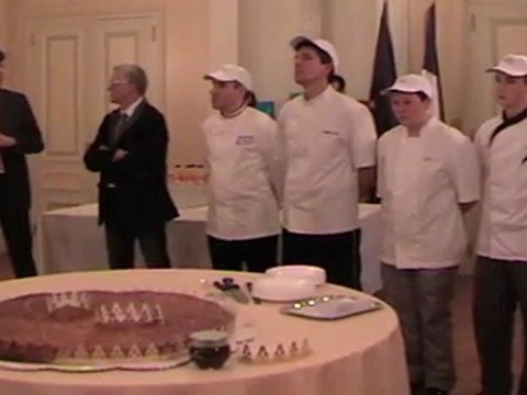 VESOUL : LE PREFET RECOIT LES BOULANGERS POUR LA GALETTE