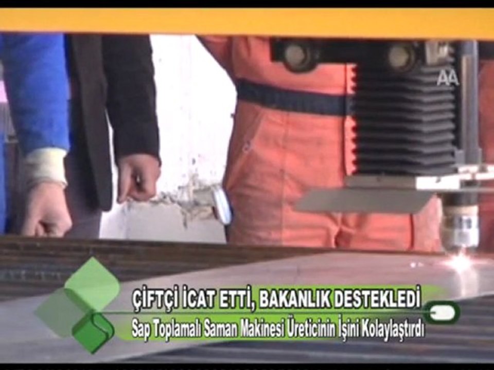 ÇİFTÇİ İCAT ETTİ, BAKANLIK DESTEKLEDİ 05.01.2012