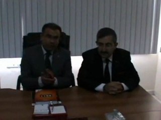 Başkan Vidinele'den Ak Parti İlçe Başkanlığına Ziyaret