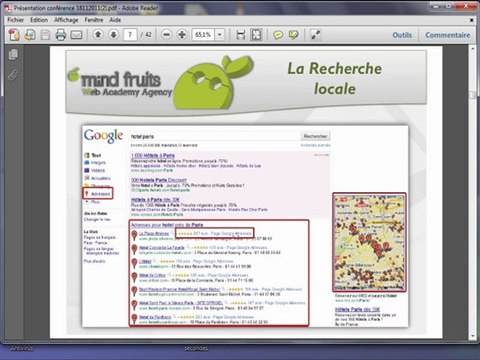 Les Révolutions de Google en 2012 (Vidéo 1/7) - Conférence Formation (Nov. 2011)