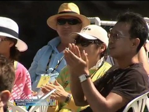 Auckland - Zheng wirft Kuznetsova raus