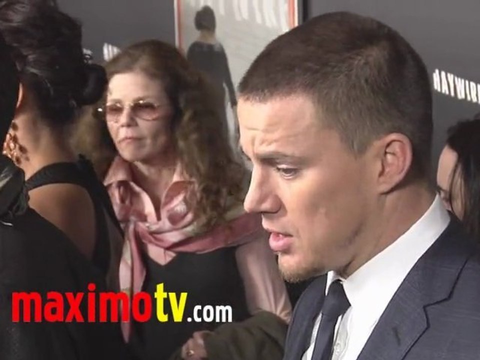 Channing Tatum and Jenna Dewan HAYWIRE Premiere Arrivals