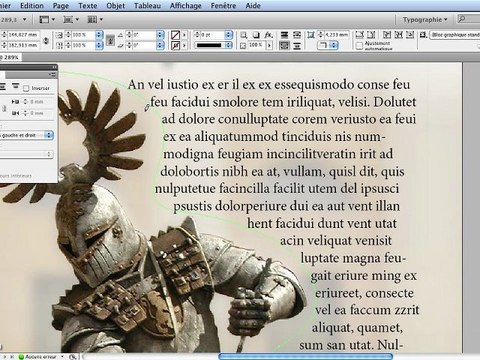 InDesign CS5 : Les réglages de l’habillage