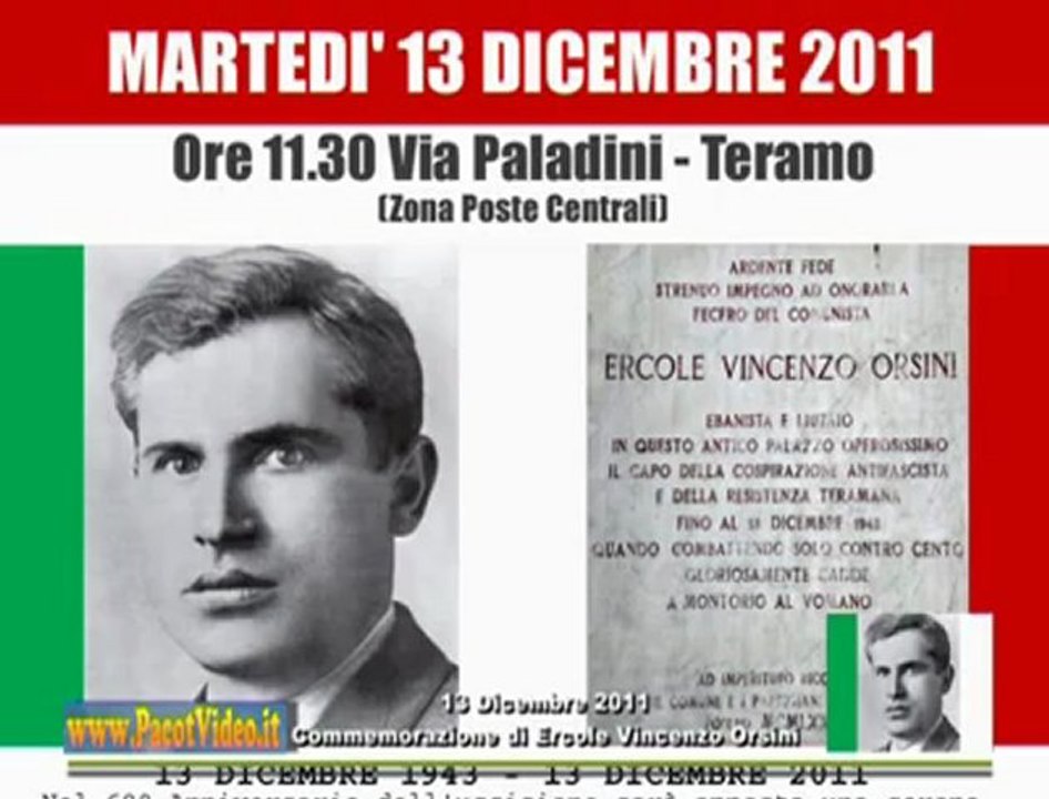 284 - Commemorazione Ercole Vincenzo Orsini (2011_12_13)