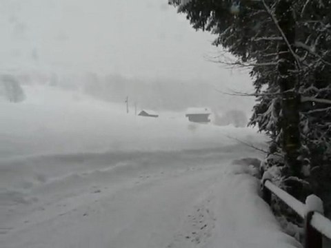 5 janvier 2012 neige crest voland