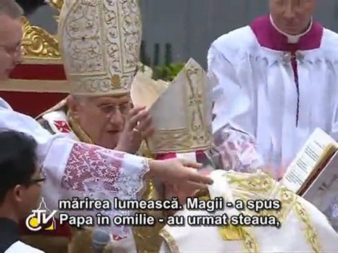 Benedict al XVI-lea: Împreună cu Magii să privim spre Cristos