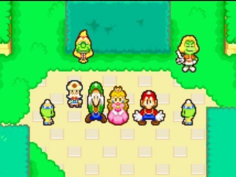 Mario & Luigi: SS Walkthrough/18 La voix de la Princesse Peach