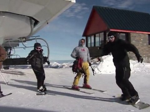 Les touristes affluent dans les stations de ski françaises
