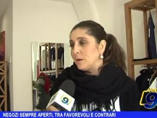 Negozi sempre aperti, tra favorevoli e contrari