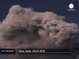 Mount Etna erupts for first time in 2012 - no comment