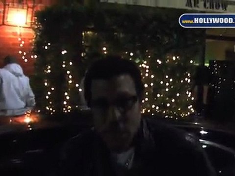 LIONEL RICHIE Leaving MR CHOW