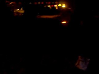 Le 1 janvier 2012 il est 3 heures sur la plage de trou d'eau !