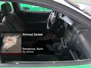 Eyewitness relives Damascus attack horror