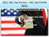 2011 W2 Tax Forms – W2 Tax Forms 2011 Online