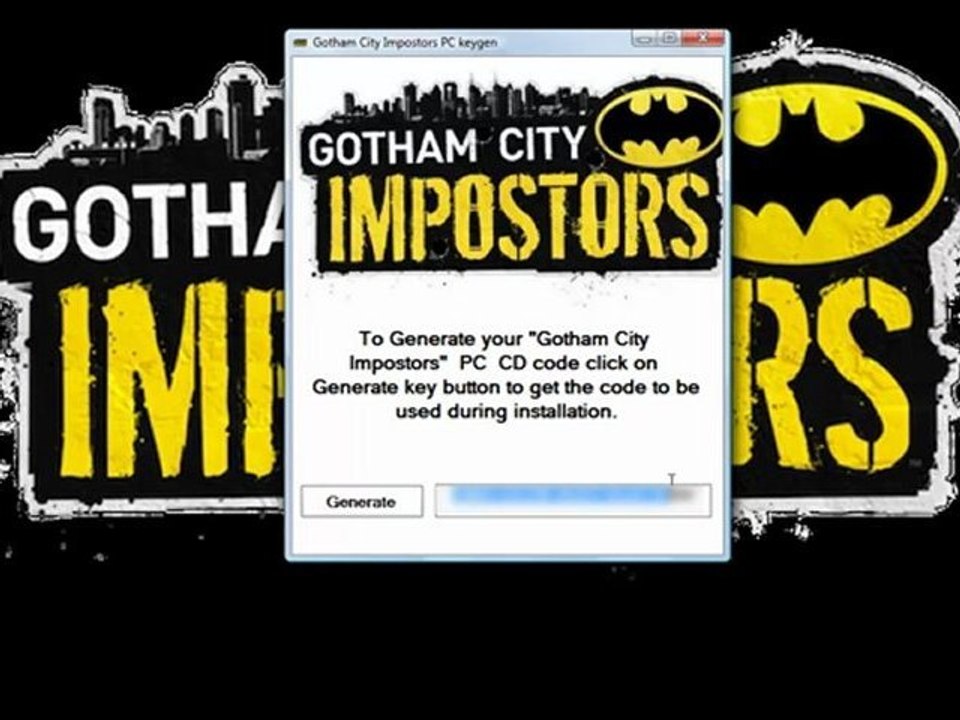 Gotham City Impostors PC game free game + crack + tutorial download