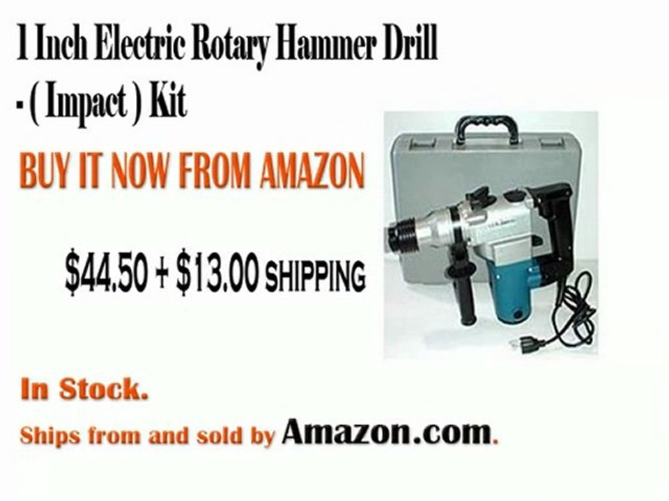 1 Inch Electric Rotary Hammer Drill - ( Impact ) Kit