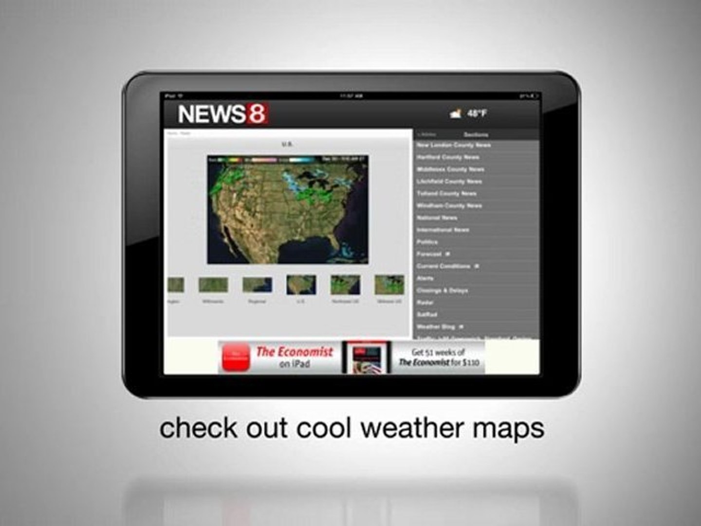 WTNH News 8 iPad App