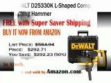 DEWALT D25330K L-Shaped Compact SDS Chipping Hammer