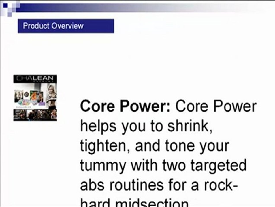 Best workout dvds review:  ChaLean Extreme Workout DVD Program