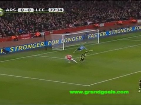[HD] Thierry Henry returns for Arsenal vs Leeds 1-0 from English - FA Cup / 2012-01-09/10