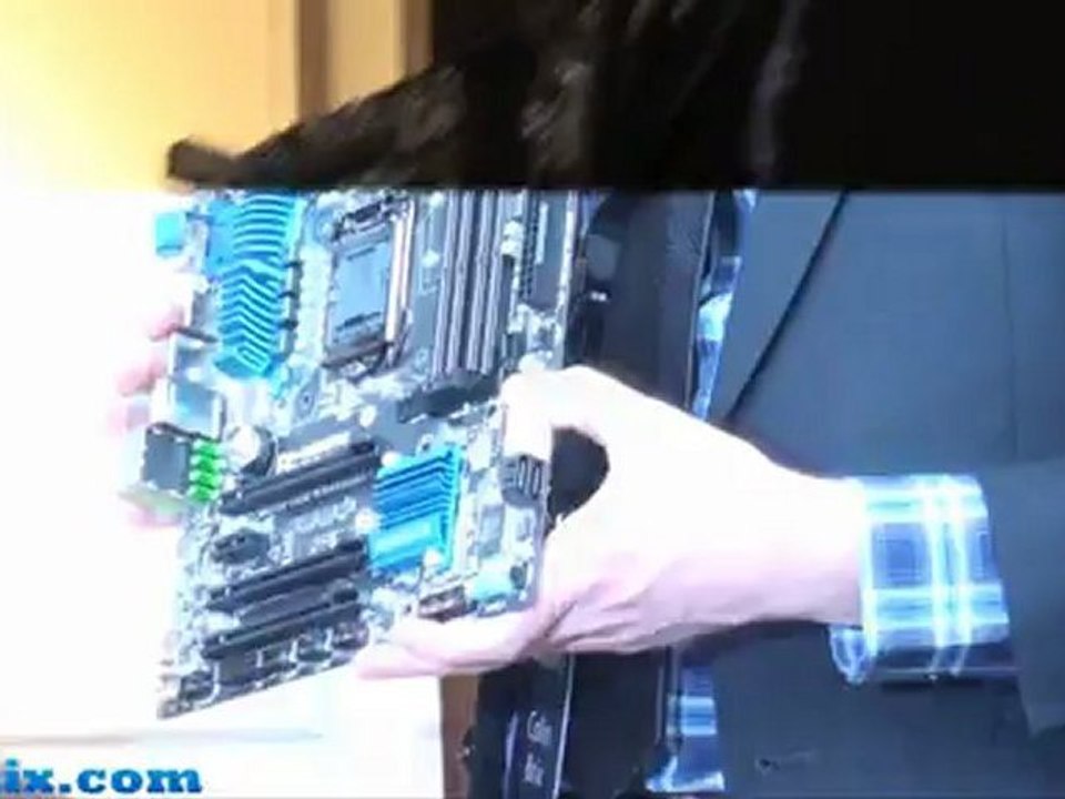 Gigabyte Z77 motherboards shown off at CES