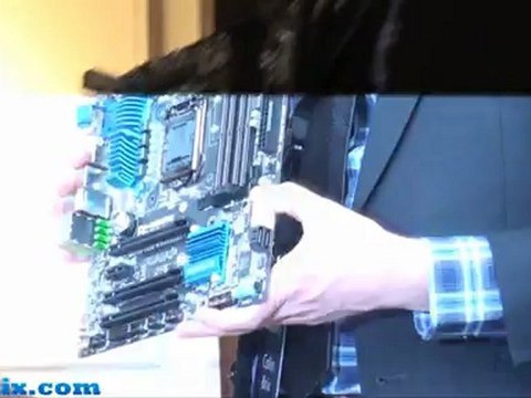 Gigabyte Z77 motherboards shown off at CES