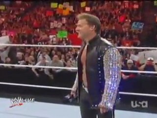 Chris Jericho Remains The Silent/Speechless on Raw 1-9-12