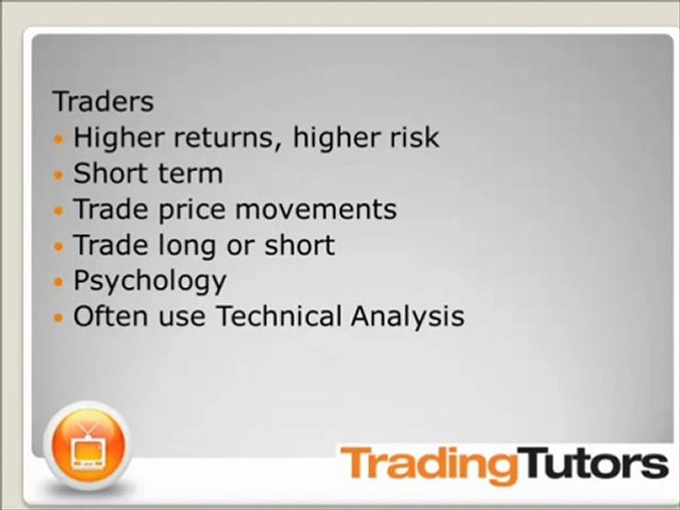 Trading vs Investing