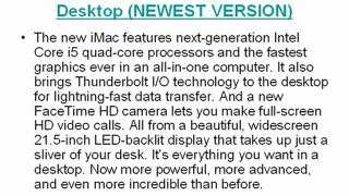Buy Cheap Apple iMac MC309LL/A 21.5-Inch Desktop (NEWEST VERSION)