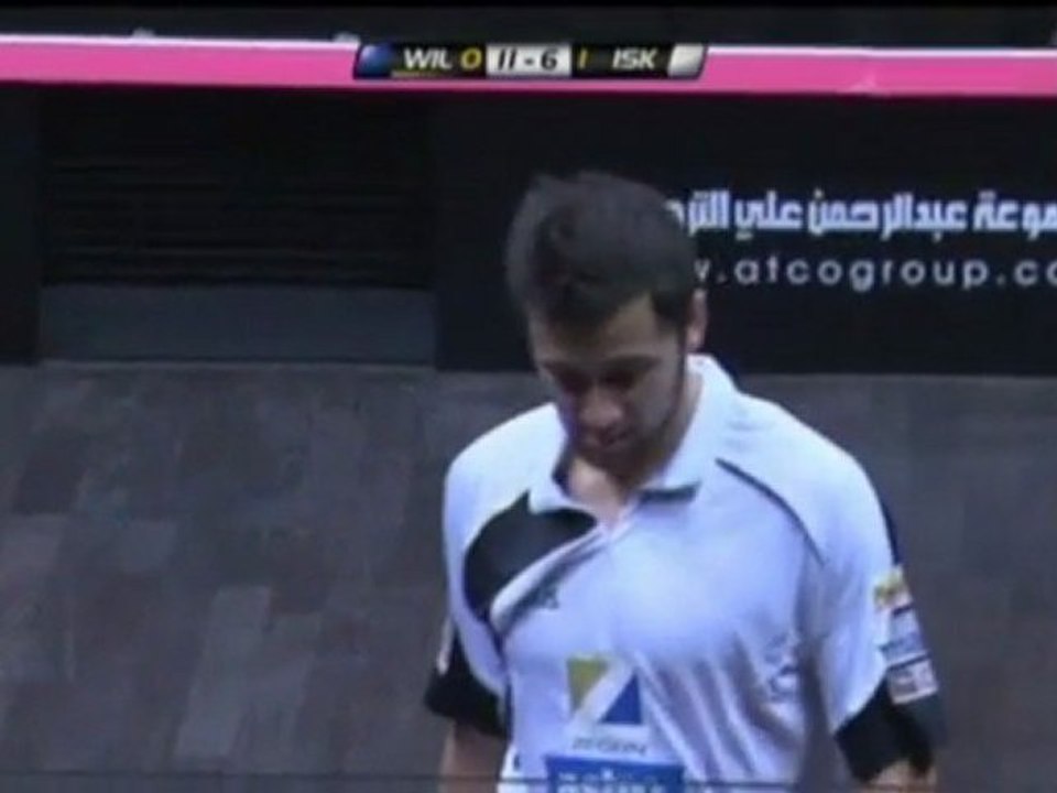 Squash - Willstrops Erfolgsstrecke vorbei