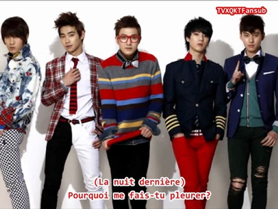[TVXQKTFansub]Chaos- Last Night (vostfr/french sub)