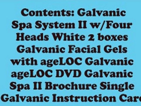 Nuskin Galvanic Spa System w ageLoc Package