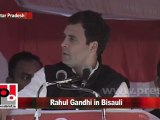 Congress Leader Rahul Gandhi in Bisauli (U.P) Part 10