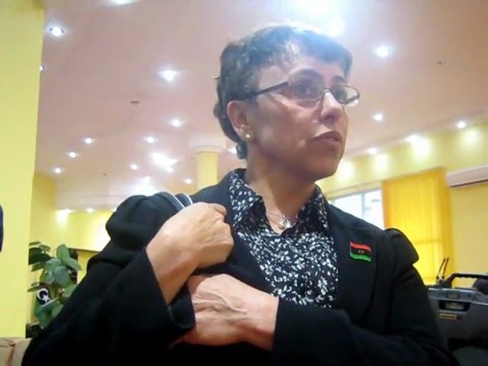 وزيرة الصحة بالحكومة الانتقالية بمصراتة وفي حديث عن ملف الجرحى وقطاع الصحة