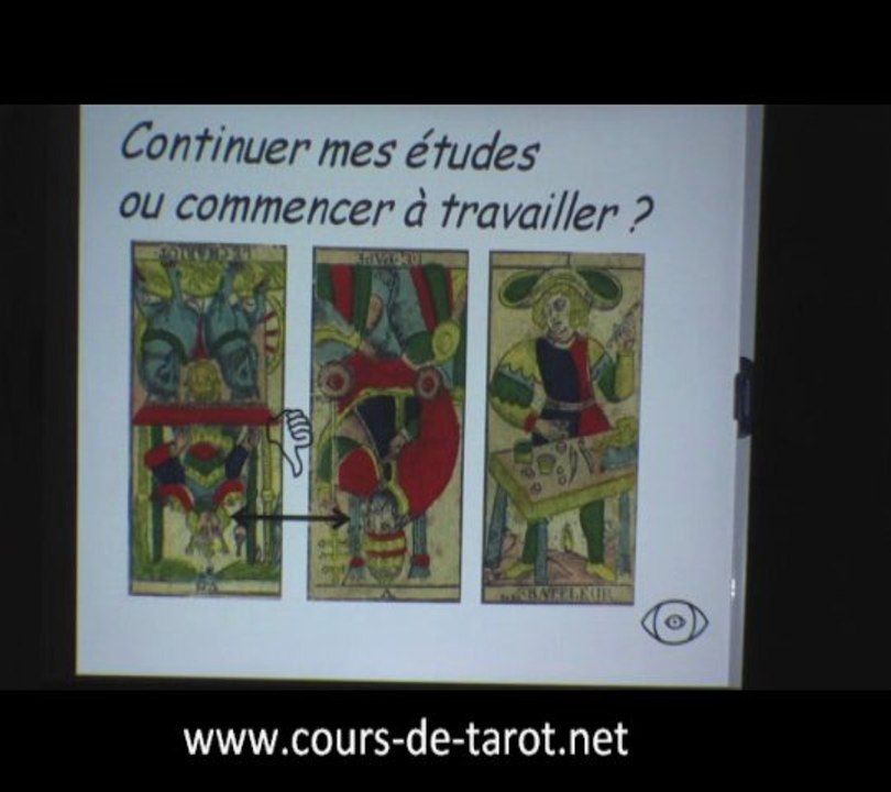 Lire un tirage du tarot de Marseille, avec Vincent Beckers
