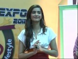 Sonam Kapoor Promotes Players At Marathon Expo