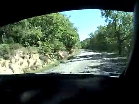 Rallye de haute Provence 2010. ES 7 Les Paliquettes EQUIPAGE MARGAILLAN