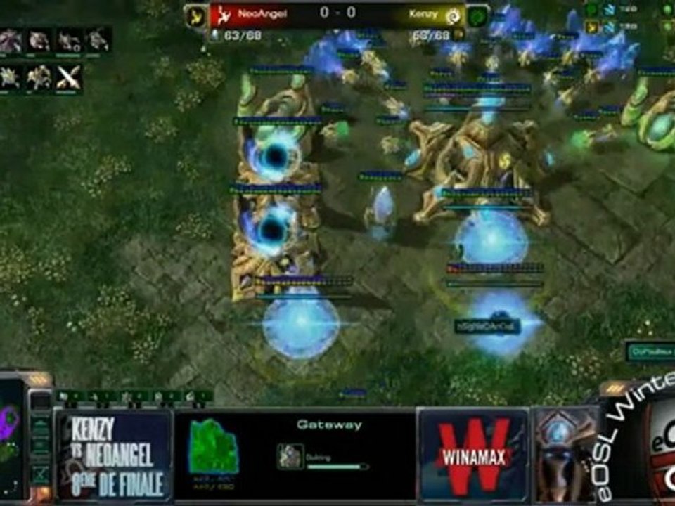 8ème de finale - KenZy vs NeoANgel - match 1 - eOSL Winter'12