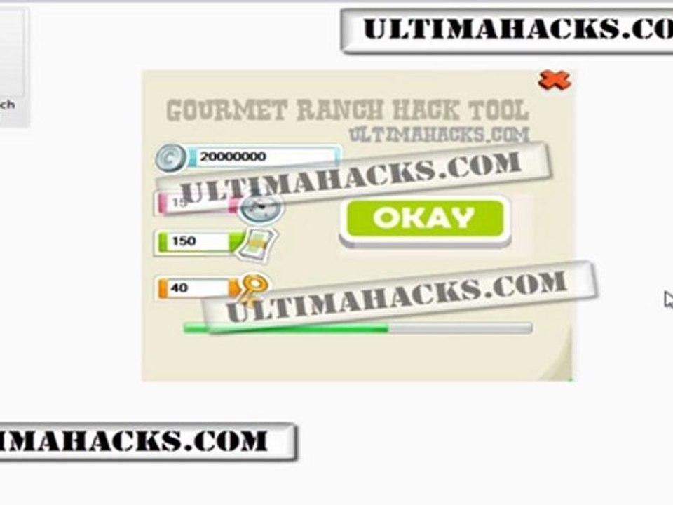 Gourmet Ranch Cheats (Key,Cash,Coins)